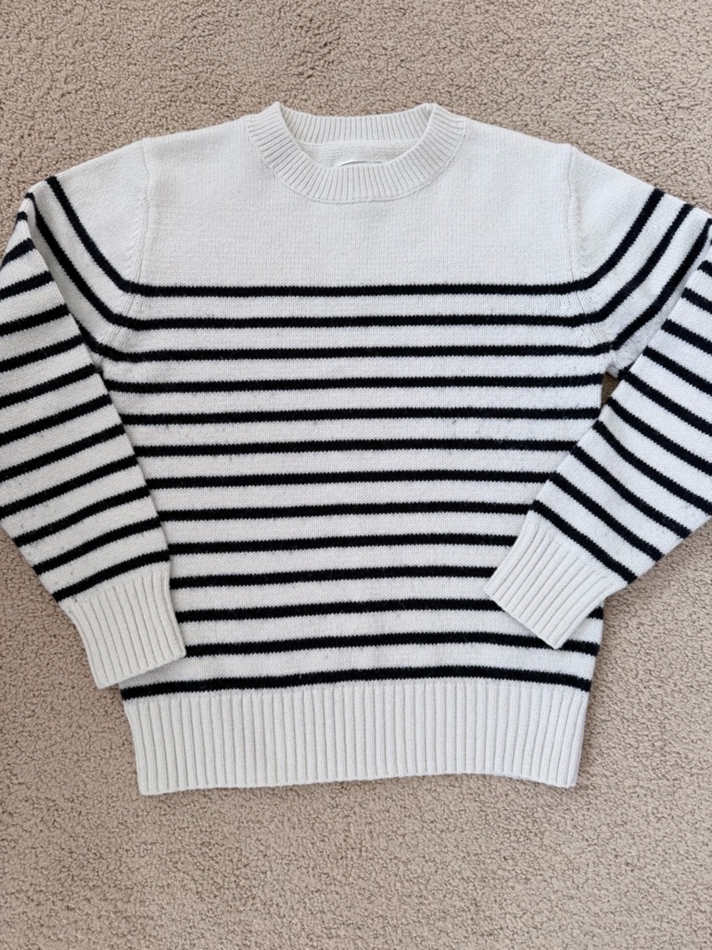 Long Wharf Supply Co Striped Sweater - Picture 2 of 4